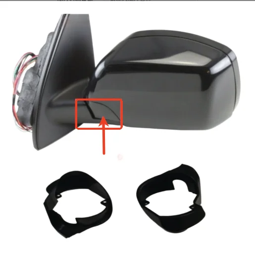 

Folding Motor Cover for BMW For X5 For E53 2000 2006 Left Side 51167039897 Right 51167039898 Black Plastic Mirror Repair Kit