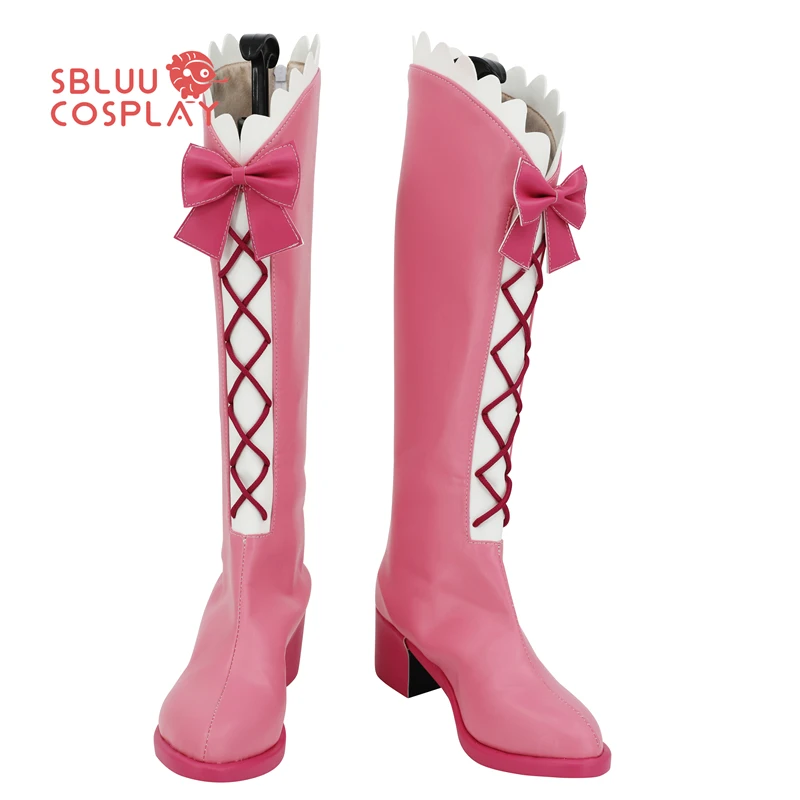 SBluuCosplay アニメ 風見千里 コスプレ靴 カスタムメイドブーツ