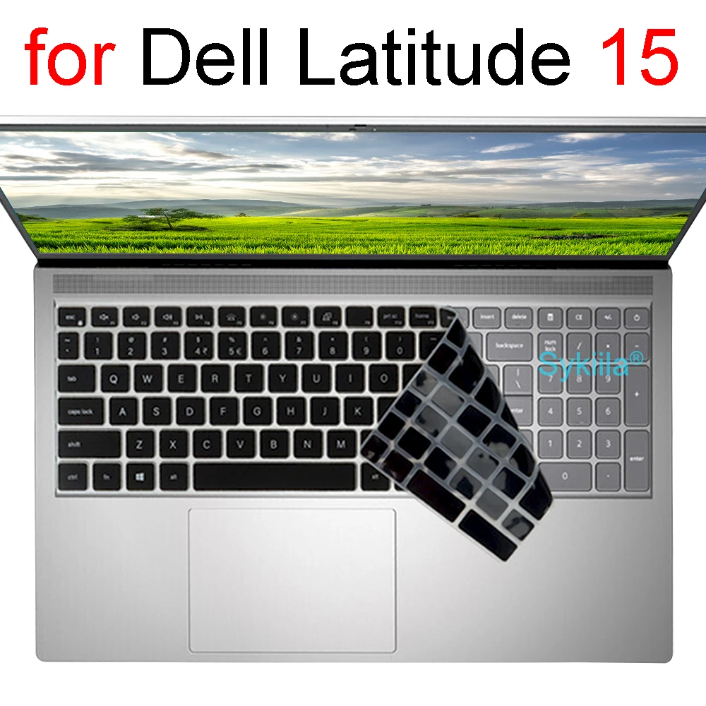 Keyboard Cover for Dell Latitude 15 3550 3540 3530 3000 3520 3510 3500 3560 3570 3580 3590 Silicone Protector Skin Film Case