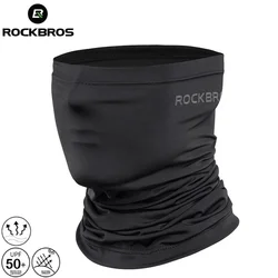 ROCKBROS Summer Bicycle Cycling Scarf Sunscreen Face Cover Breathable Ice Cold Mask Running Bandana Sports Quick Dry Balaclava