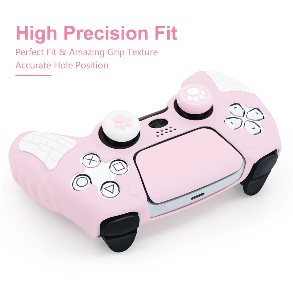 Wireless Handle Light And Smooth Ultra-thin Protective Sleeve Protective Shell Bare Metal Feel Silicone Game Handle Red