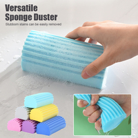 Damp Clean Sponge Duster Super Water Absorption Cleaning Sponge Brush Reusable for Cleaning Blind Vent Window Track Faucet Table