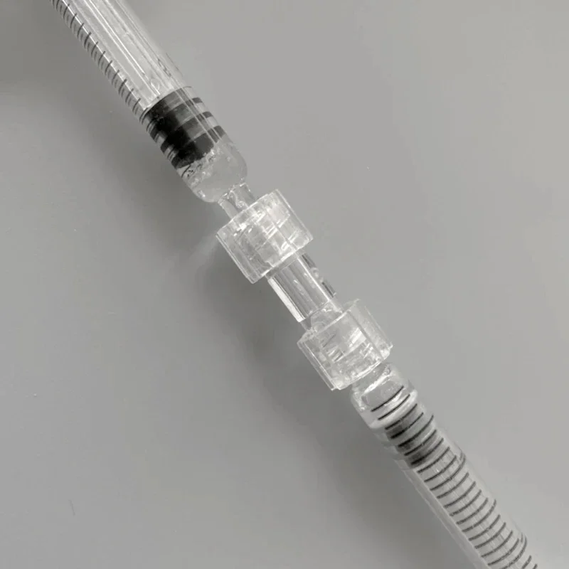 Disposable sterile syringe connector leak proof medical female to female adapter connector