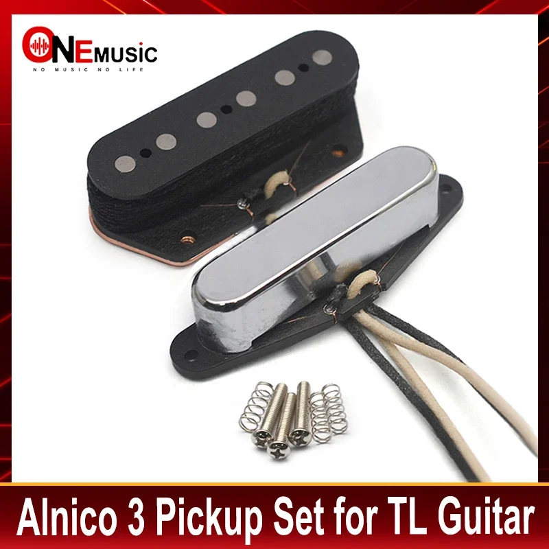 Hot Classics Alnico 3 Magnet 1964 Pickup Set TLcaster/TL Guitar Pickup for Electric Guitar 7.5/9.2K Guitar Parts