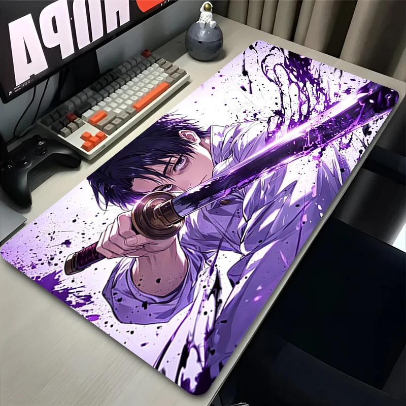Mouse Pad Cool Gamer Accessories Varmilo Keyboard Pad J-jujutsu Kaisen Computer Desk Mat Hot Anime Mousepad Gaming Desktop Decor - view 6