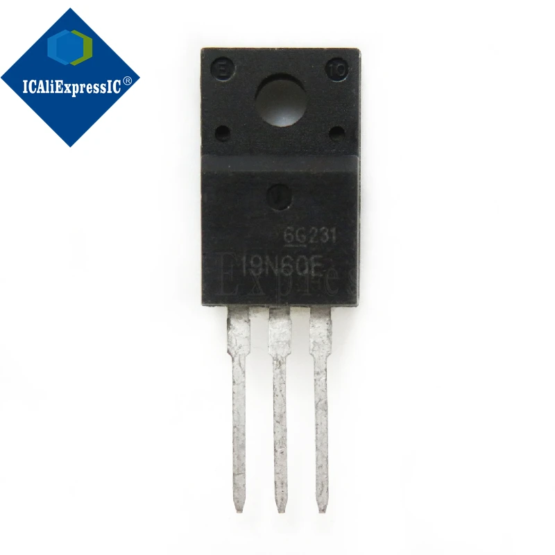 10pcs/lot 19N60E 19N60 TO-220F In Stock