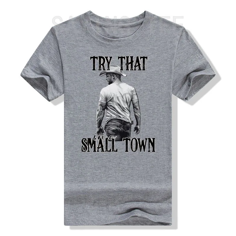 小さな町のTシャツ,jason aldeans,女性と男性のための,ウエスタンタウン,音楽セーター,トップ,印刷された衣装,ギフト