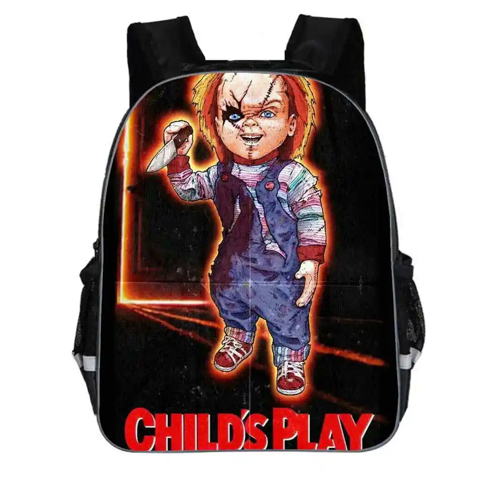 scary horror Backpack Movie For School Bags Child Man Backpack Children\'s School Boys Grils Bag horror