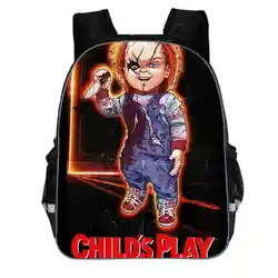 scary horror Backpack Movie For School Bags Child Man Backpack Children's School Boys Grils Bag horror