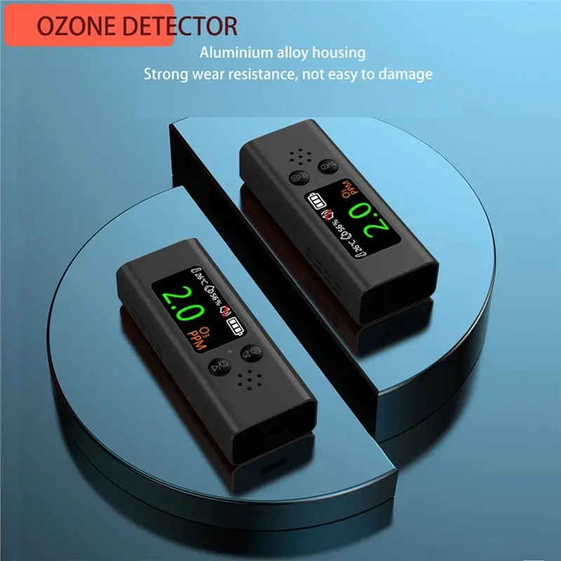 A76K Ozone Analyzer O3 Gas Detector Intelligent Sensor Ozone Meter Air Quality Gas Monitor Temperature Humidity Tester