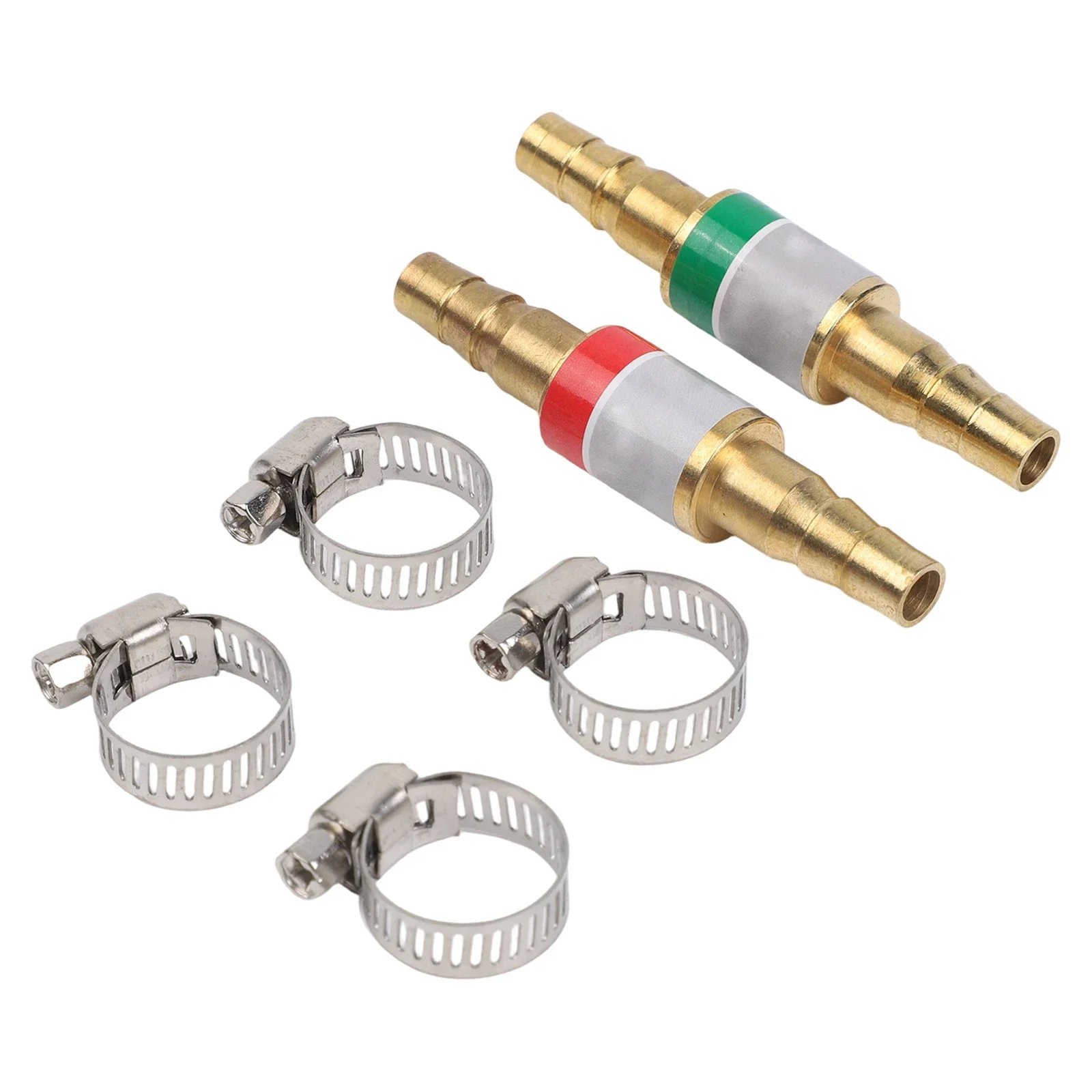 Acetylene Arrestor Flashback Arrestors One-Way Valve Design Stainless Steel Clamps Brass Construction Gas Handling