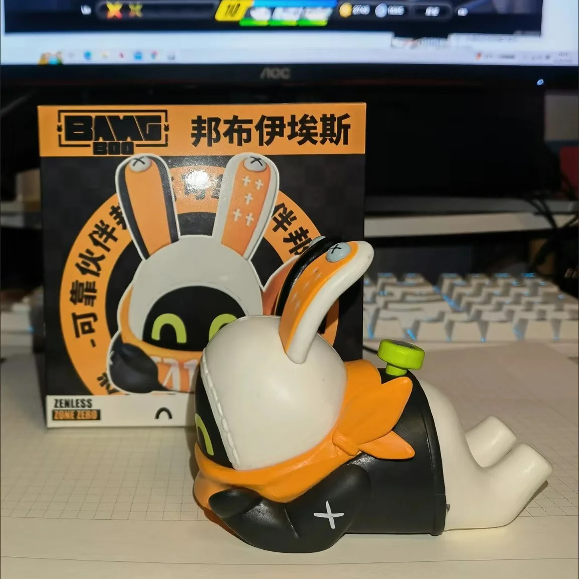 2024 Zenless Zone Zero Anime Toy The Bangboo Loud Series Game Same Phone Stand Cute The Bangboo Peripheral Model Figurine Toy