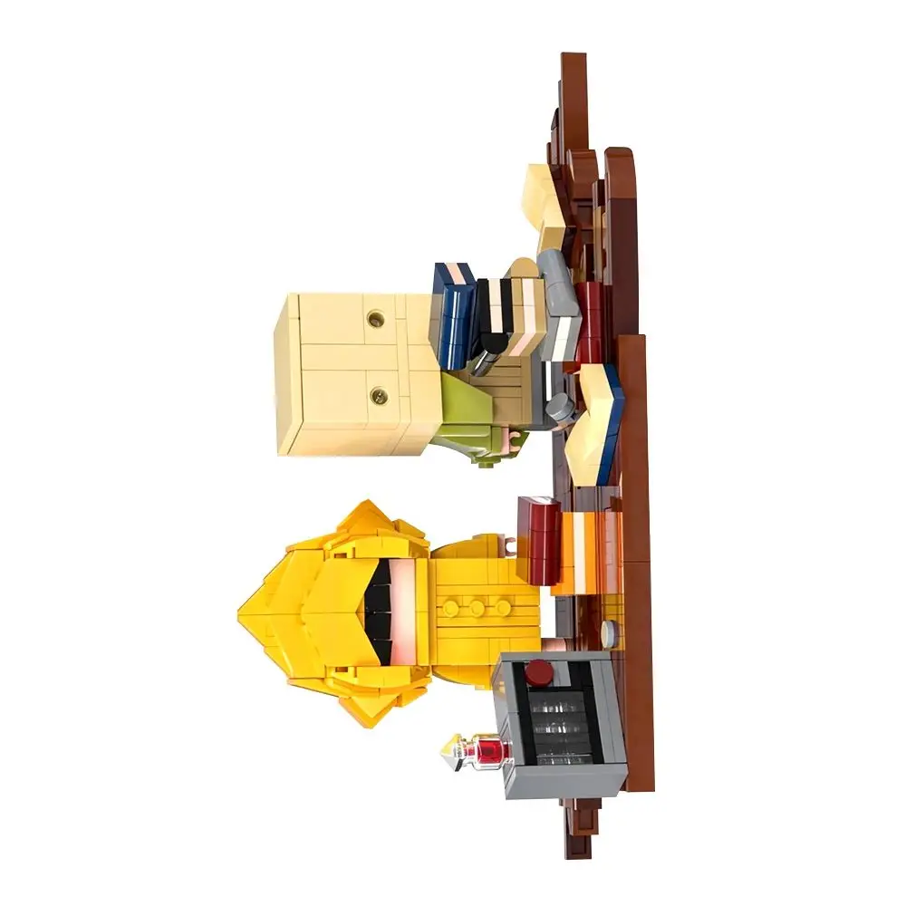 

Gobricks MOC Little Nightmares Bricks Model Mono And Six Action Figures Building Blocks Assemble Toys Kids DIY Birthday Gifts