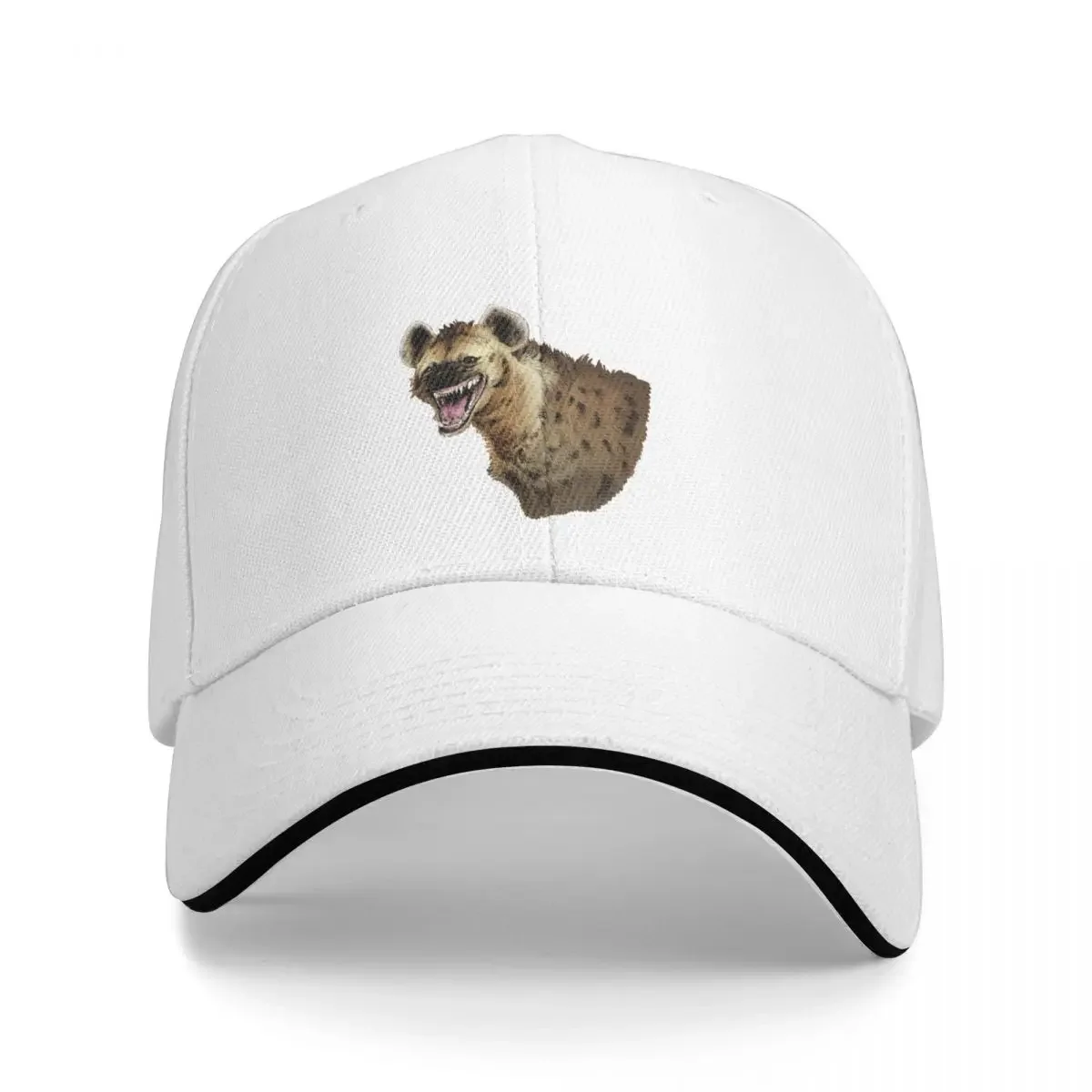 Laughing Hyena with colour Baseball Cap Ball cap hats snapback cap Men's caps Women's