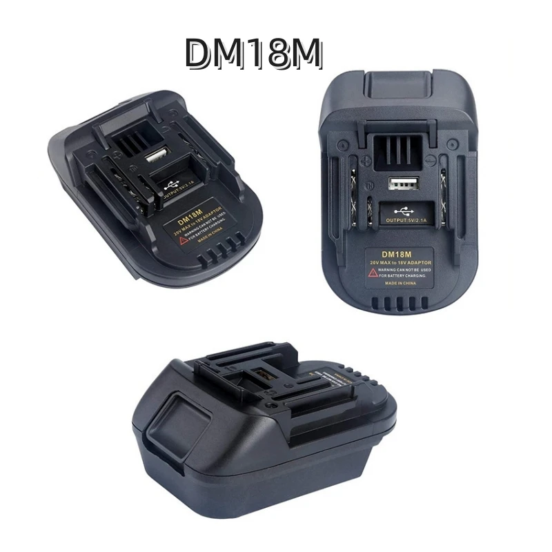 DM18M Adapter is Suitable for Transferring Dewei 18-20V Battery Pack to Makita and Can be used for Makita Electric Tools