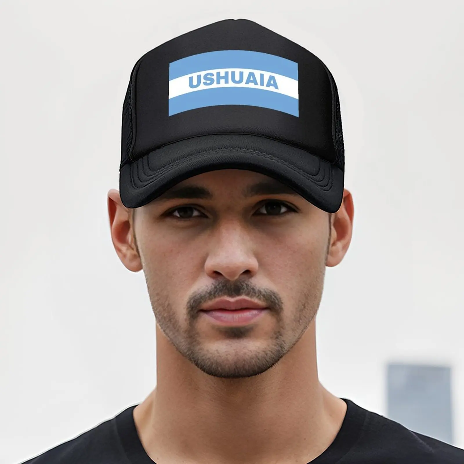 Boné de beisebol da cidade de Ushuaia na Argentina, boné snapback, viseira térmica, chapéu de chá, boné masculino e feminino