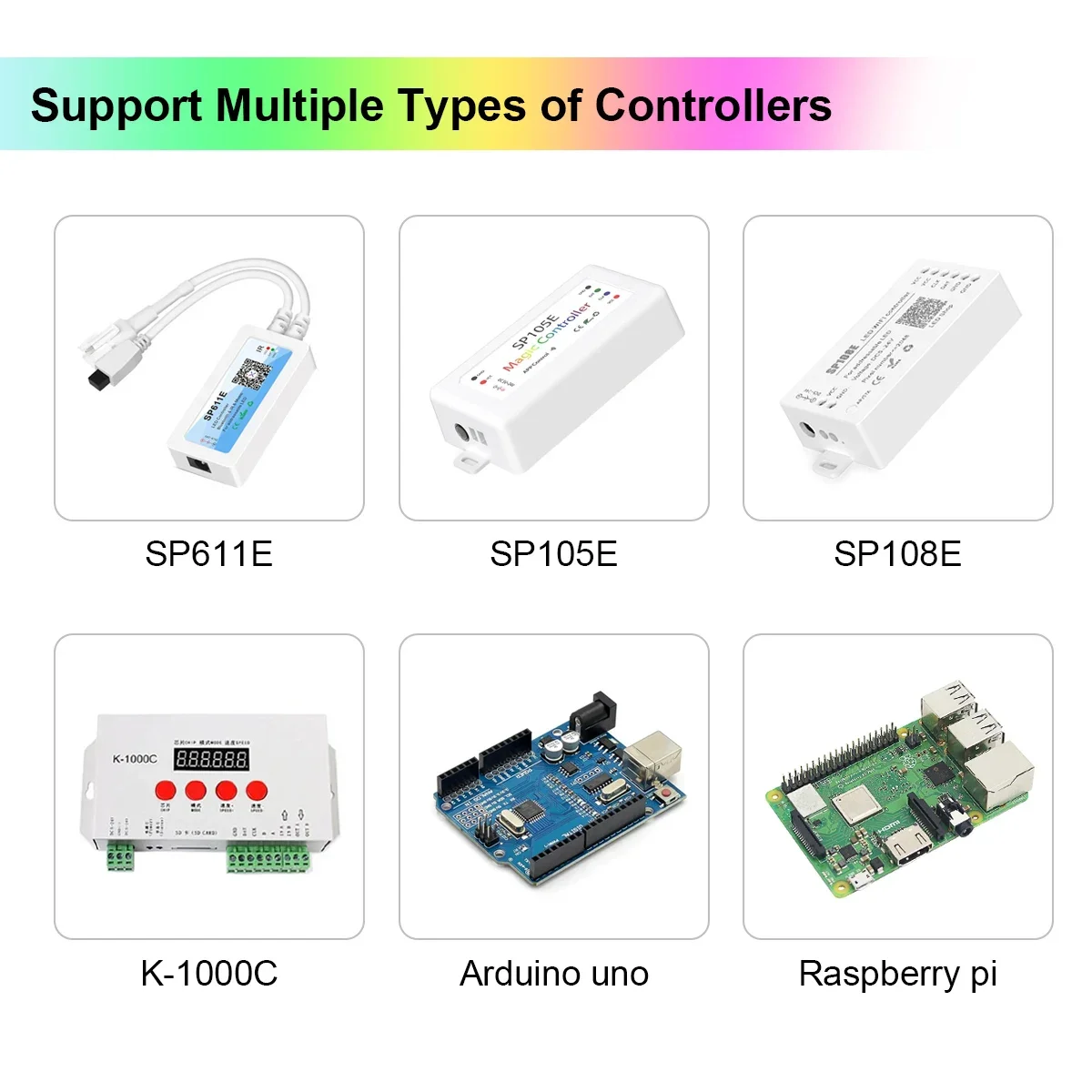 Segment Dimming Smart RGBIC WS2812B LED Strip Pixel Individually Addressable Dream Color Fairy Light DC5V For Home Party Decor