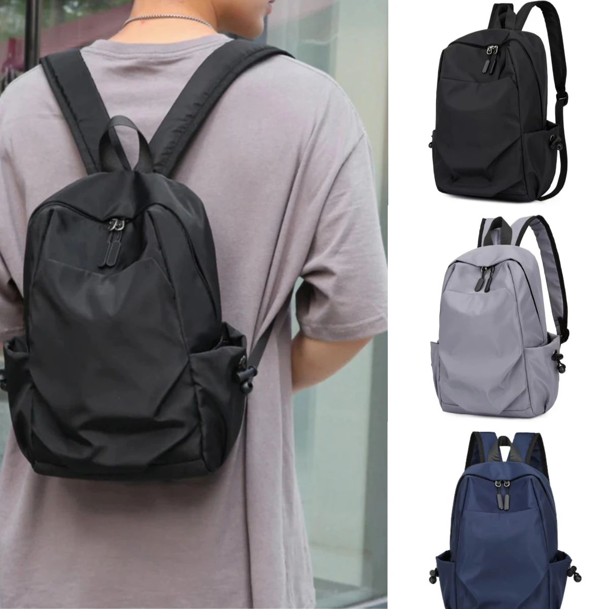 

Спортивный мини-мужской рюкзак, модный маленький черный дорожный рюкзак, школьная сумка на плечо, парусиновые дизайнерские спортивные рюкзаки, сумки Mochila