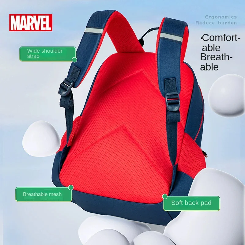 Disney Marvel Boy Girl School Bag Grade 1-3 Spider Man Lotso Primary Student Shoulder Orthopedic Backpack Large Capacity Mochila