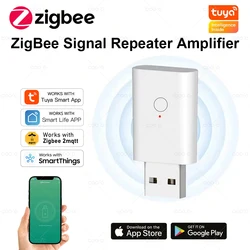 Tuya ZigBee Signal Repeater USB Signal Amplifier Extender for Smart Life App Works with Home Assistant Z2M Smart Home Device