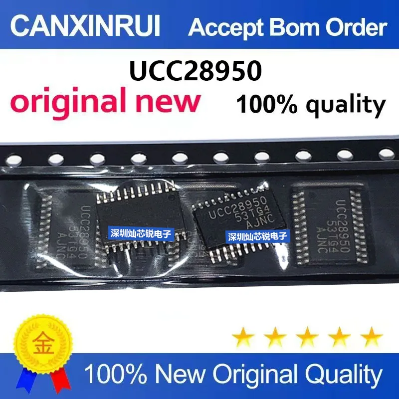 (5-100pieces)Brand New Original UCC28950 UCC28950PWR SMD TSSOP24 Switching Controller IC