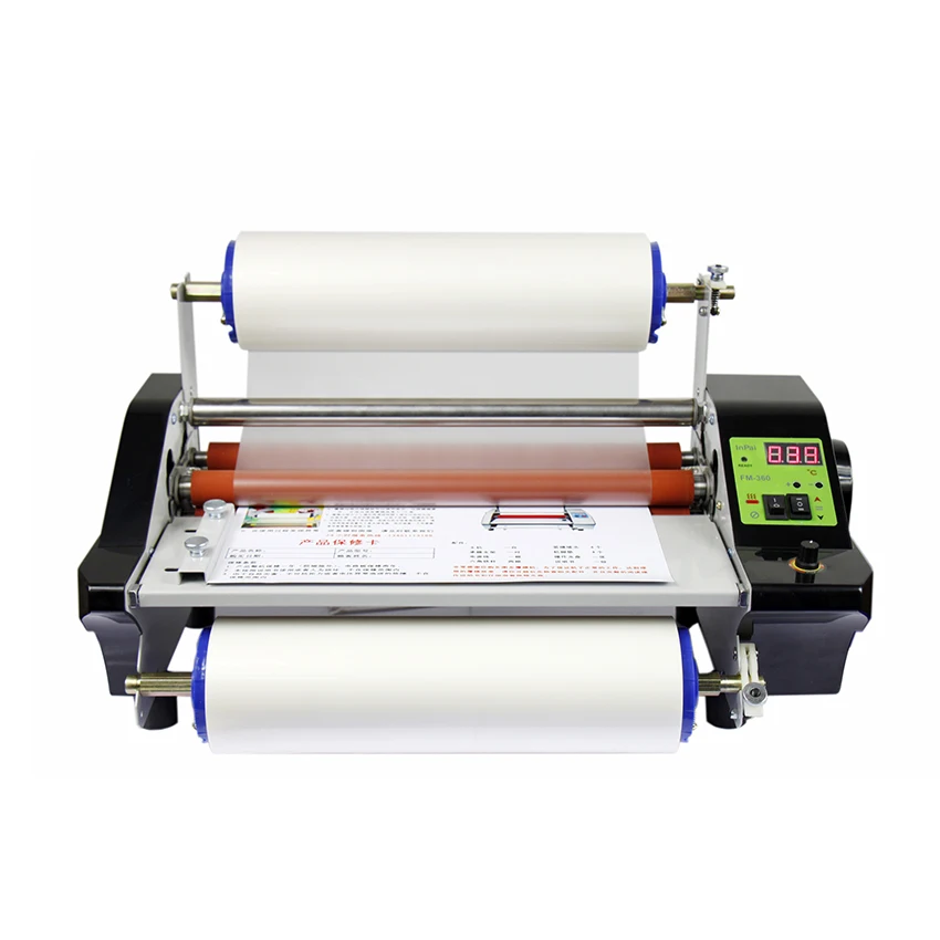 A3 Wide Laminator Automatic Electric Roll To Roll Cold Laminator