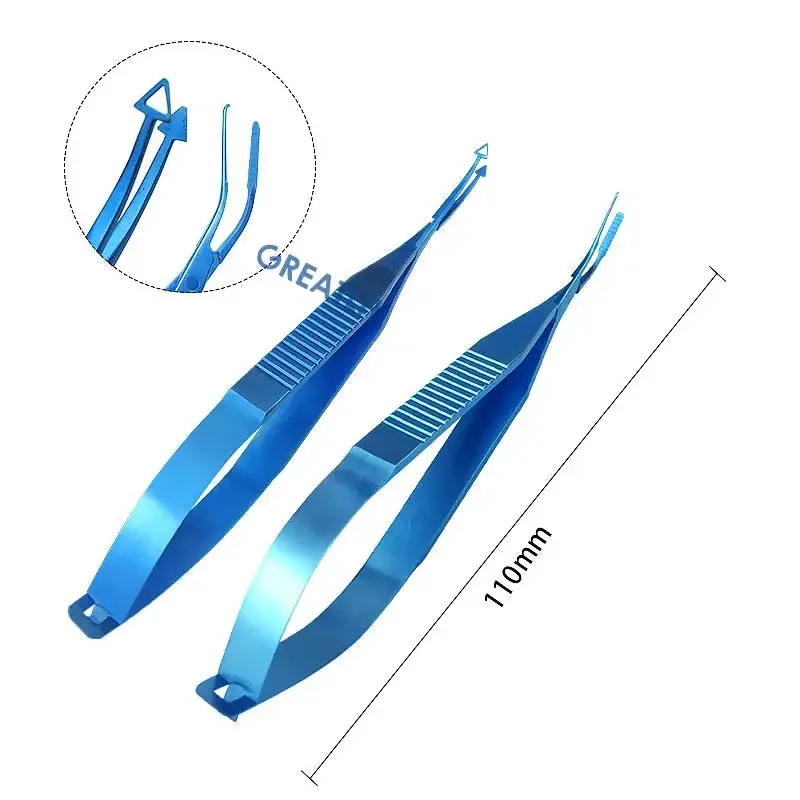 Titanium forceps ophthalmic tweezer Nucleus Bisector/Vectis Forceps ophthalmic instruments