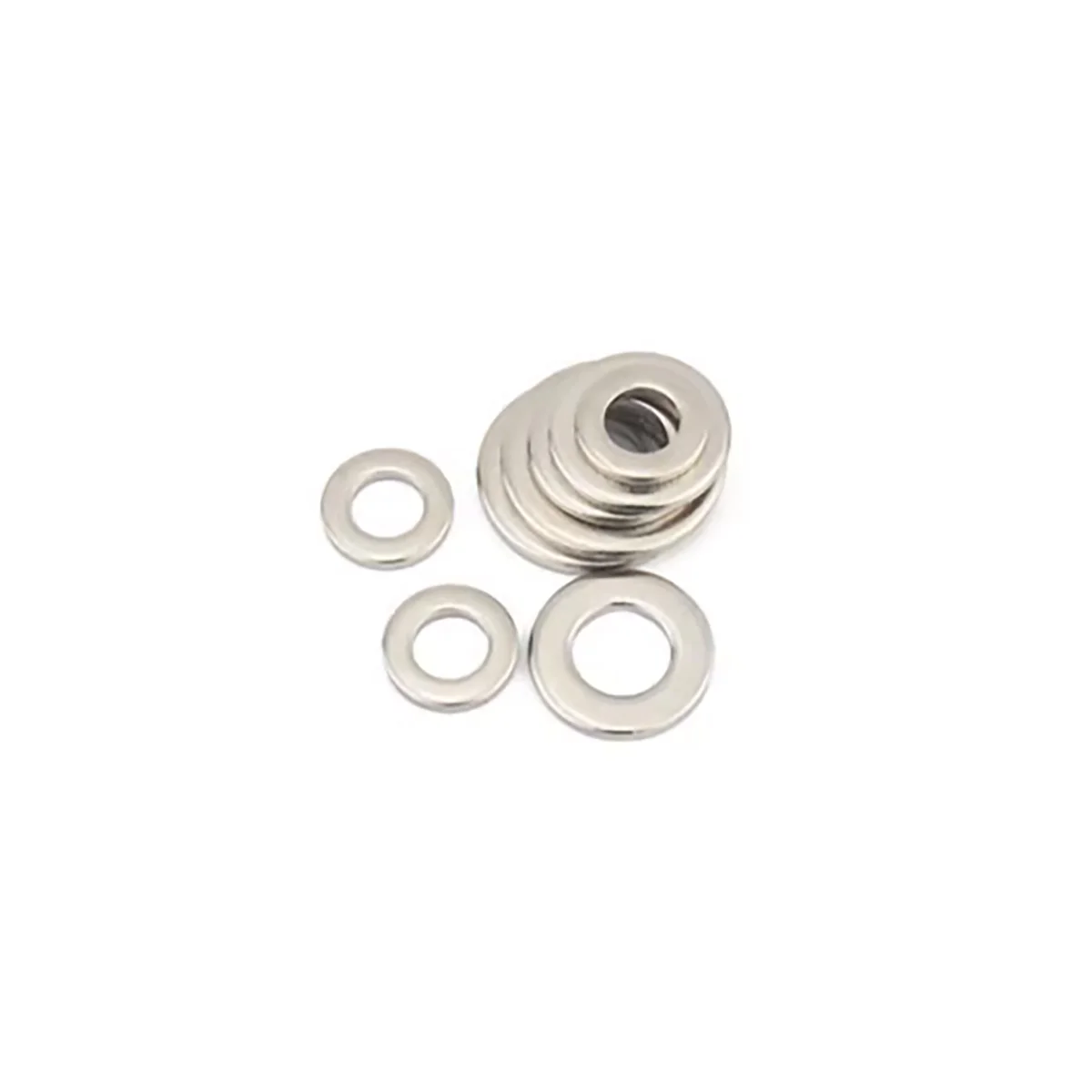 

Hardened Nickel Plated 8.8 Grade Flat Washer/Metal Thickened Gasther M3M4M5M6M8M10M12