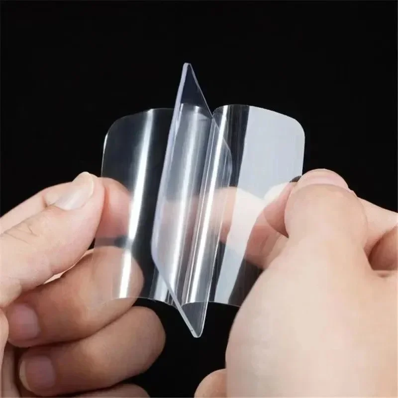 50pcs Reusable Ultra-Strong Double Sided Adhesive Tape Nano Transparent Wall Stickers Water Proof Household Products Adhesives