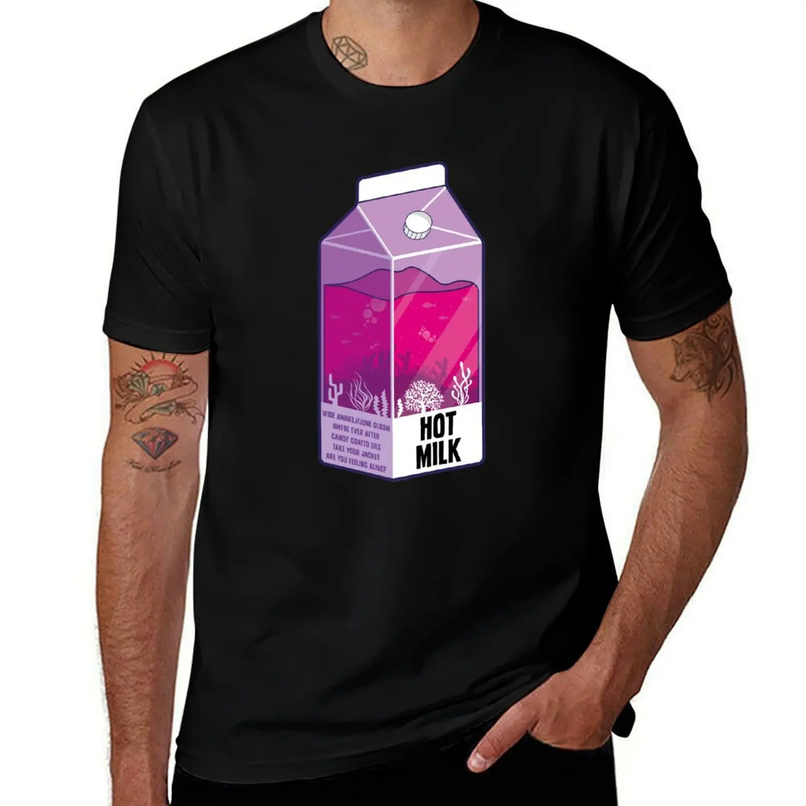 

Hot Milk Carton T-Shirt Holiday Vacation Tee Shirt