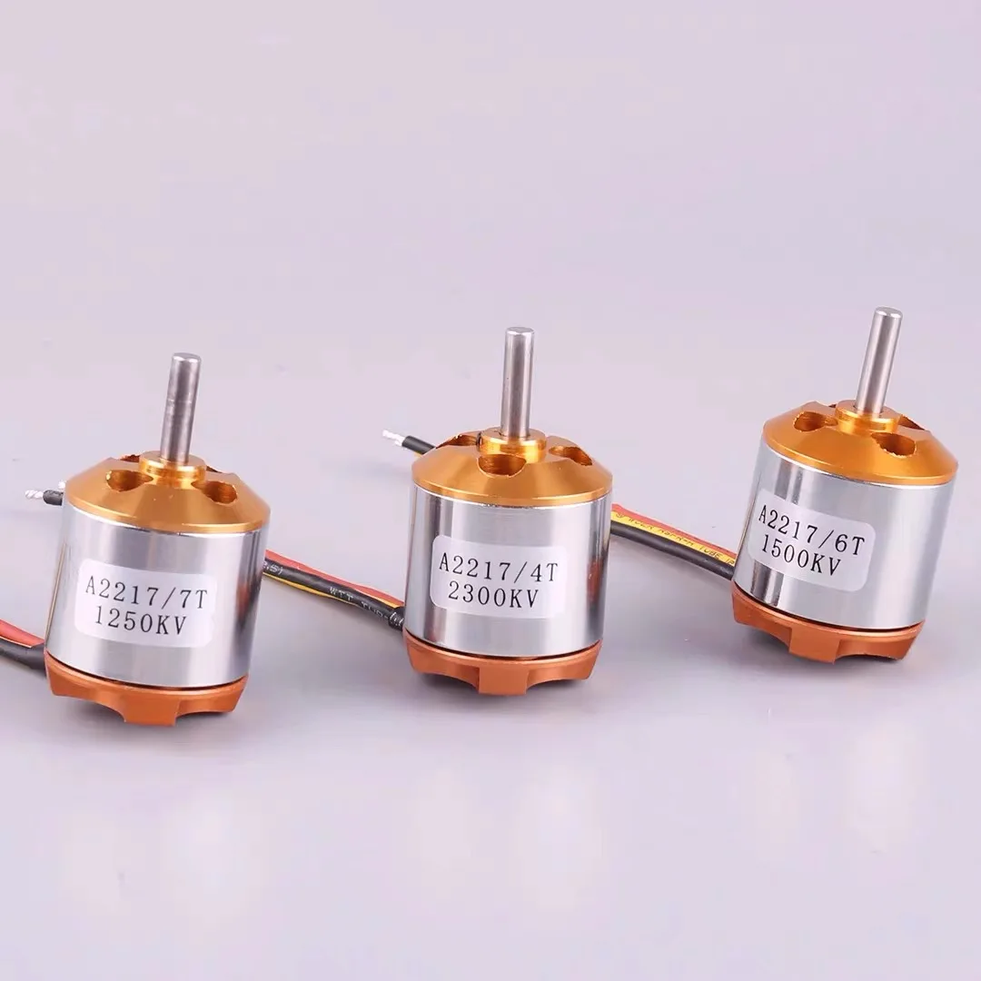 

XXD A2217 Бесщеточный двигатель с внешним вращением KV950 KV1250 KV1750 KV2300 Подходит для самолетов и дронов с дистанционным управлением с неподвижным крылом