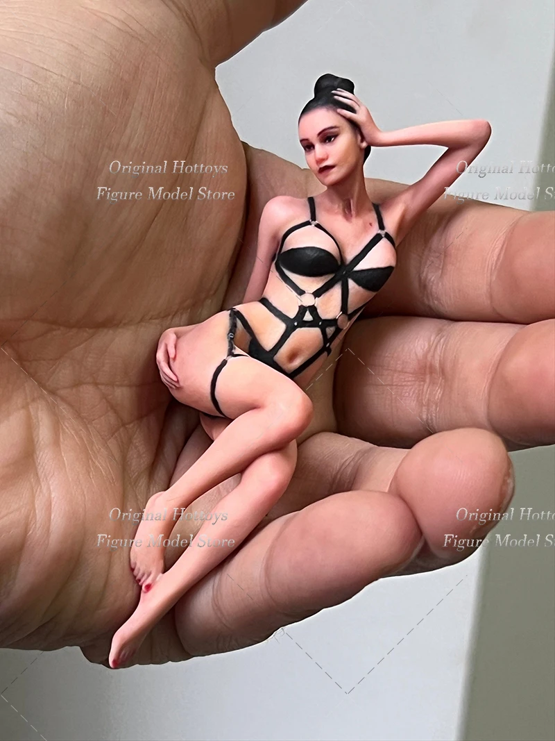 

In Stock 1/16 Scale Female Soldier Hot Beauty Mini Realistic Sculpture Full Set About 10cm Action Figure Doll Collection