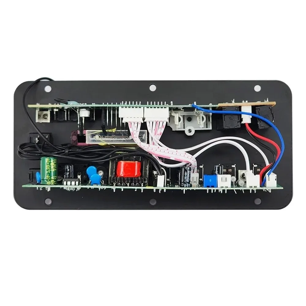 Dual Mic Input Digital BT Amplifier Board Rechargeable Bluetooth Enabled Karaoke Amp Speaker Digital Control DIY Version
