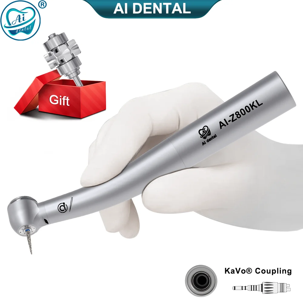 Dental high speed handpiece AI-Z800KL miniature head connector direct to KV led quick connector air turbine hand piece