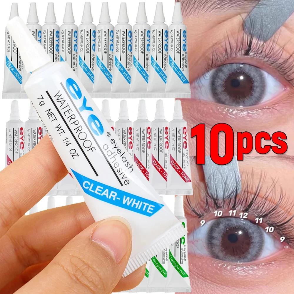 7 جرام صغيرة سريعة الجافة رمش الغراء كاذبة رمش تمديد طويلة الأمد مقاوم للماء الجمال لاصق أدوات ماكياج رموش الغراء