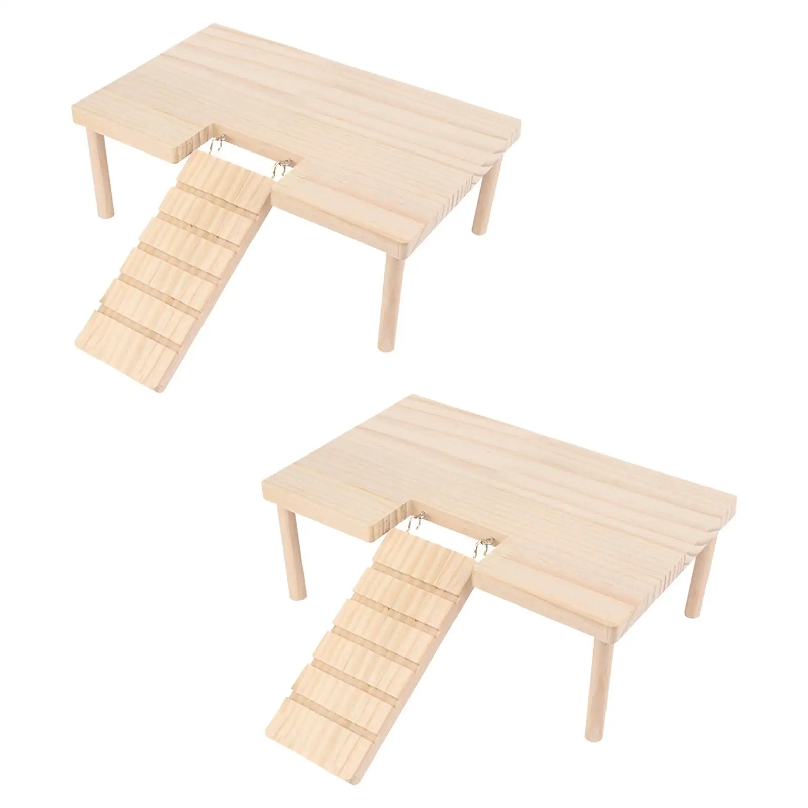 سلم التسلق لمنصات الهامستر ملحق موئل الدرج الحيواني الصغير للقوارض