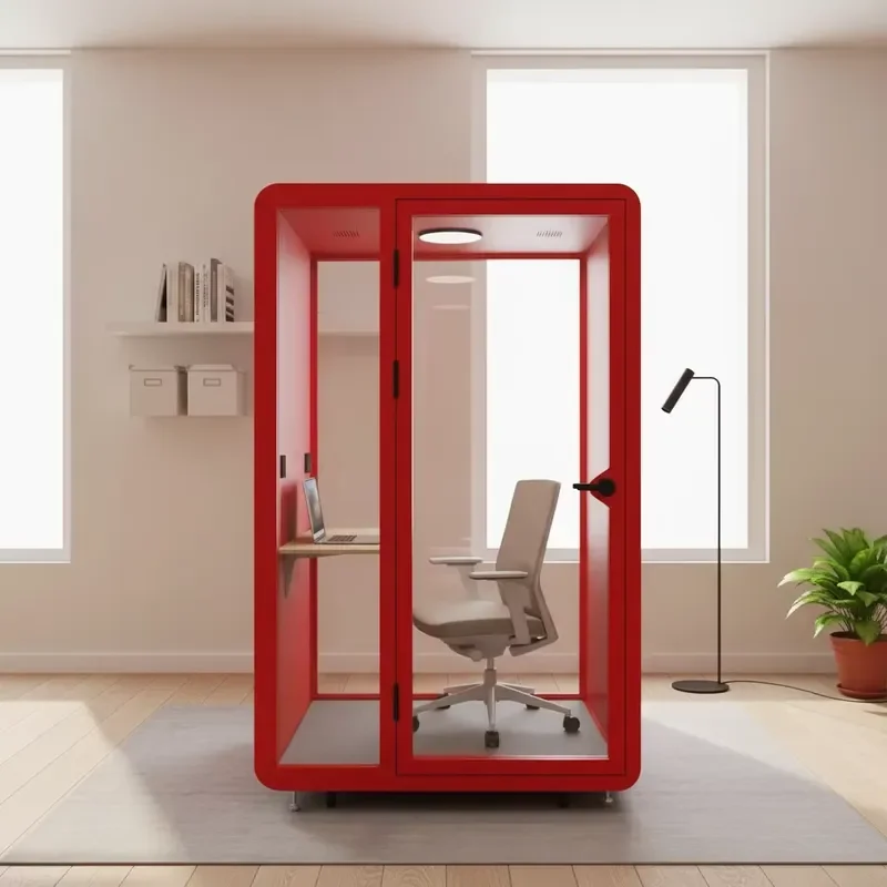 for Soundproof Meeting Rooms Offices Studios Telephone Booths Movable Durable Custom Industrial Design Modern Style