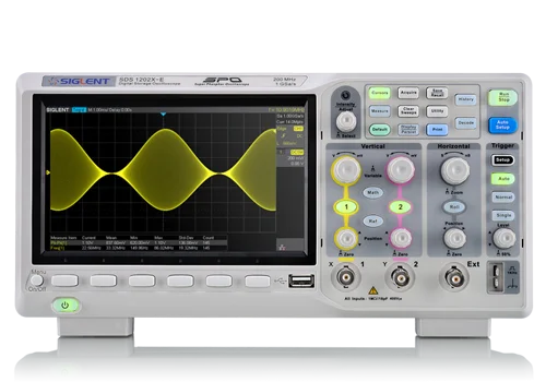 SIGLENT SDS1202X-E,DSO,2 Channels digital oscilloscope, 200MHz oscilloscopes