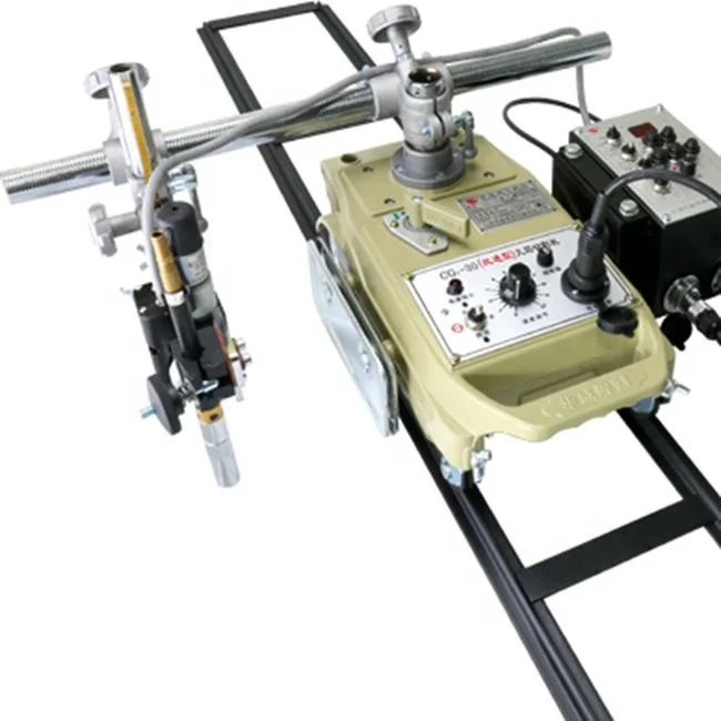 

Automatic CG1-30SW Double-Use Welding Trolley 2 Pcs Rails Swing Mode MIG Carriage Cutting Tractor New Condition Robot Equipment