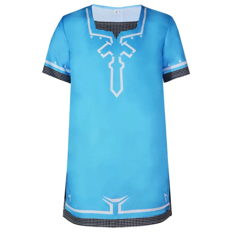 Zelda Tranen Van Het Koninkrijk Kostuum Voor Mannen En Jongen Cosplay Kleding Met Cape, Tees, Broek, Accessoires Voor Halloween, Carnaval