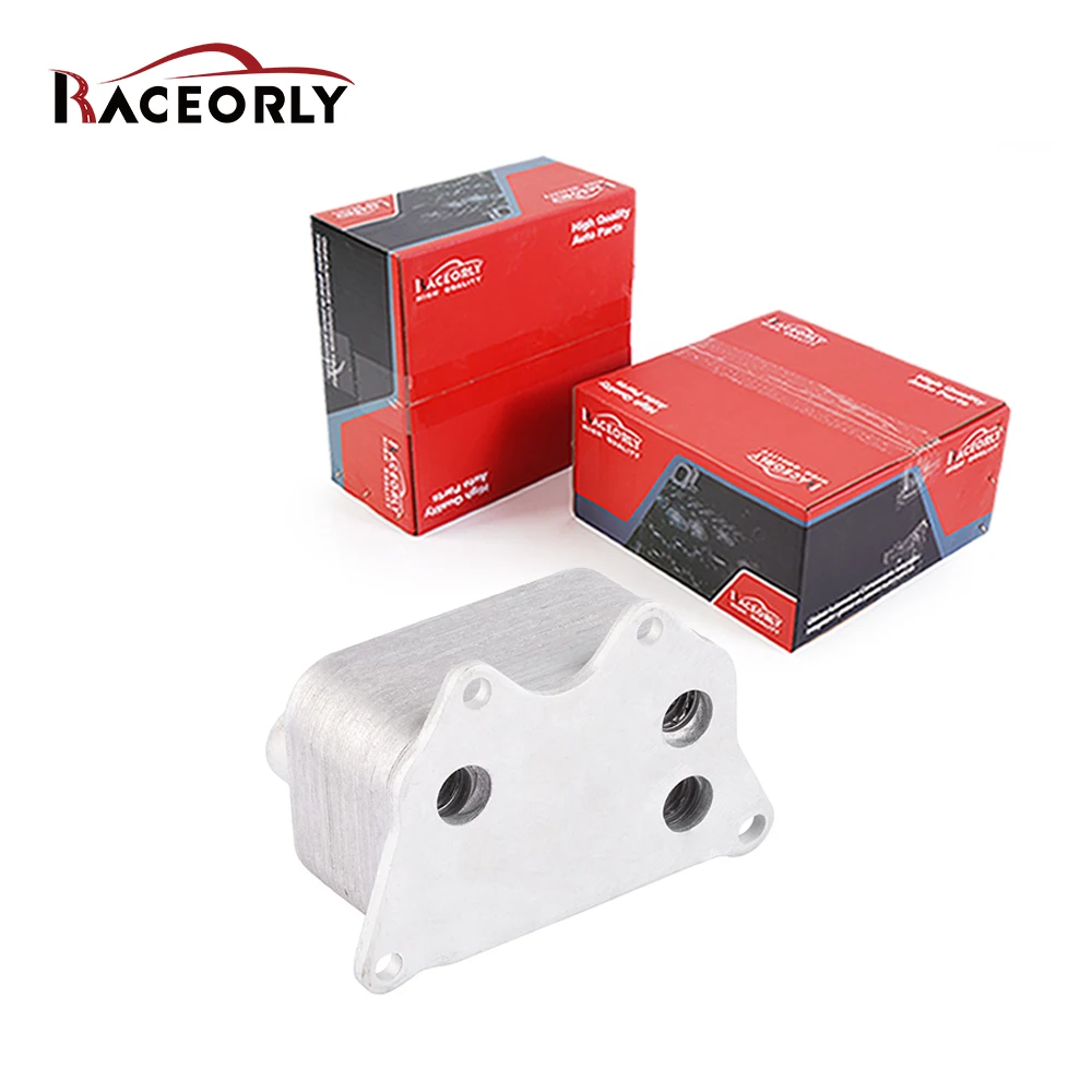 

RACEORLY Engine Oil Cooler for Audi Volkswagen EA888 1.8T 2.0T Gen2 CDA CDN CCZ BYJ