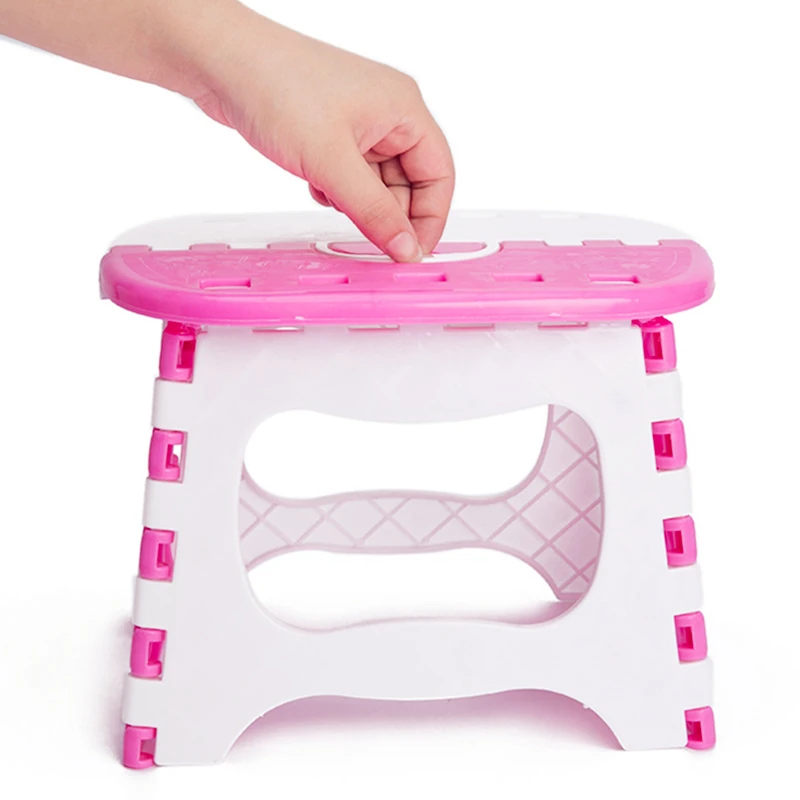 Portable Outdoor Folding Stool for Adults and Children, Fishing Stool, Bathroom and Kitchen, Small Plastic Chairs