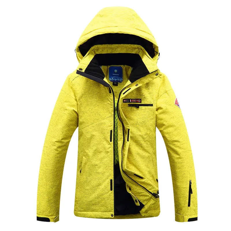 Sudadera con capucha de esquí a prueba de viento e impermeable para hombre, chaqueta cálida para esquiar y hacer snowboard, equipo para exteriores, talla grande, nuevo, 2024