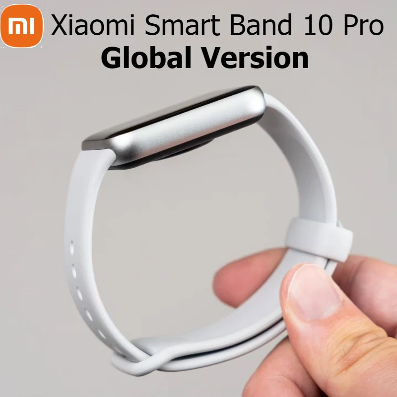 Xiaomi Smart Band 10 Pro Global Version Professional sports tracking 5ATM Water resistance rating Bluetooth heart rate broadcast