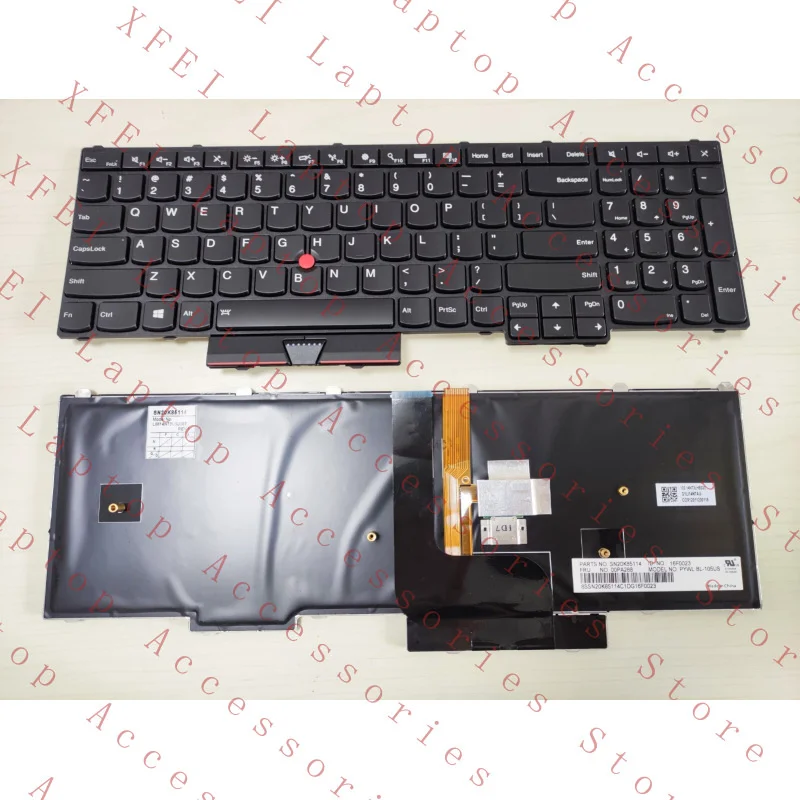 

C New US Backlit Keyboard for Lenovo Thinkpad P50 P51 P70 P71 00PA288 01HW200 00PA370