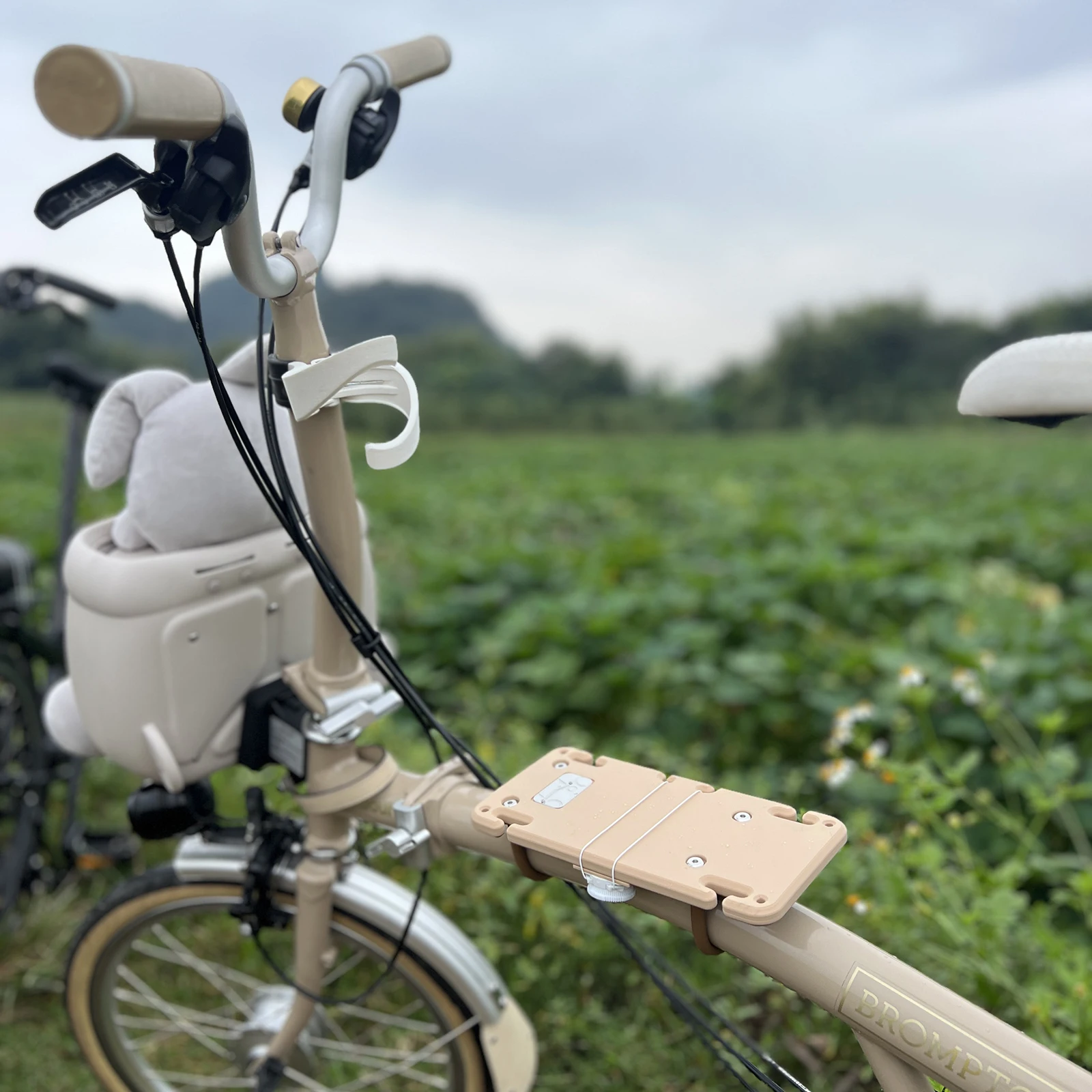 DC Relaxing Bar Camping Road Table Table Stand for Brompton Foldable Bicycle Upgrade Accessories