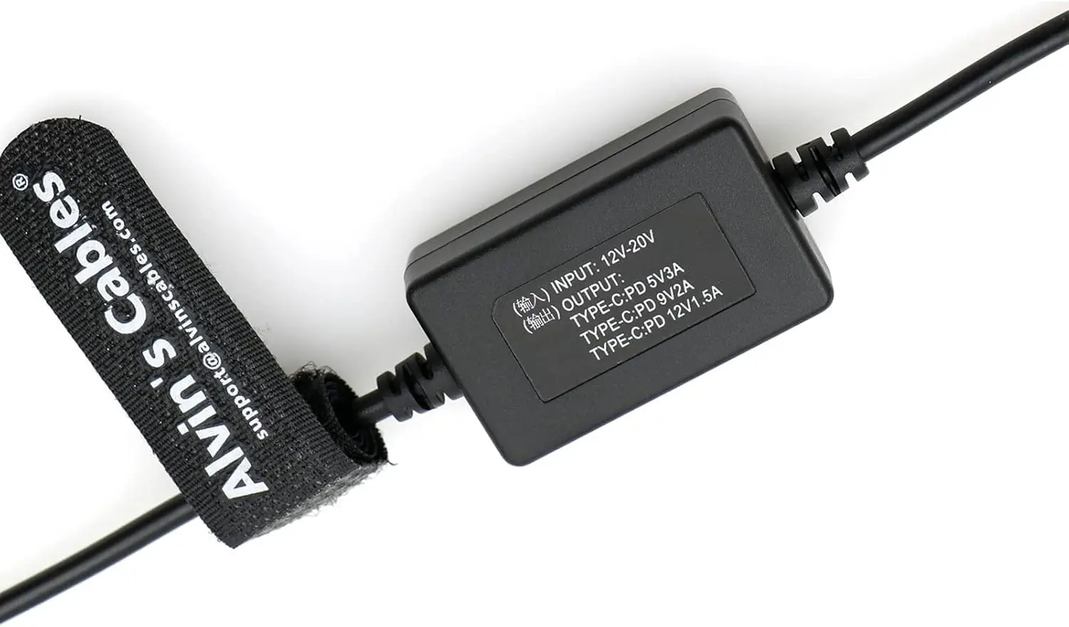 Alvin’s Cables USB-C Type-C PD to D-tap Power Cable 5V 3A| 9V 2A| 12V 1.5A Fast Charge Cable for Camera 60CM| 23.6Inches view 3