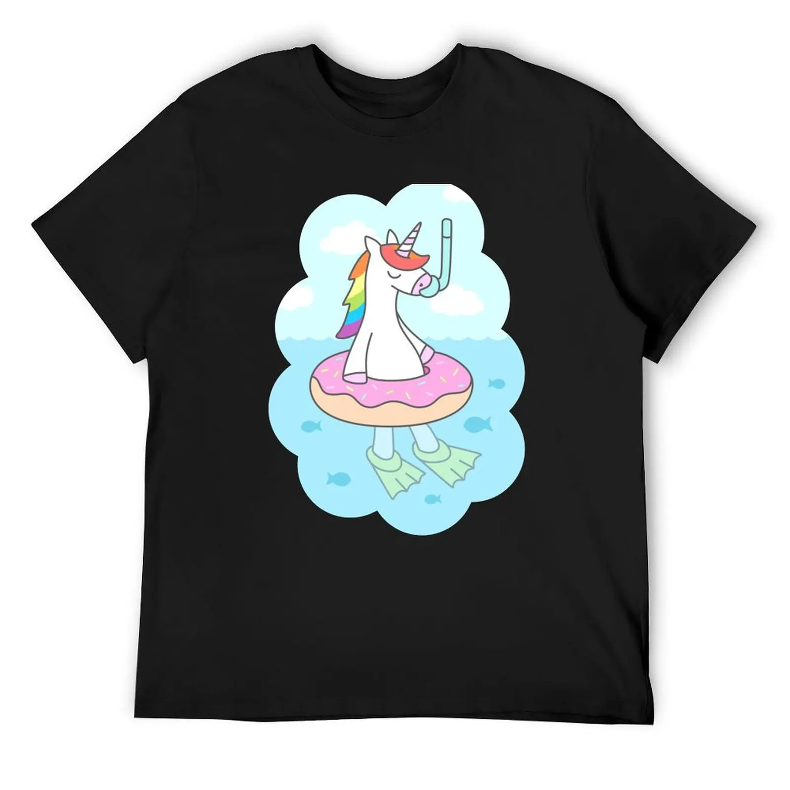 

Unicorn Dive T-Shirt tees vintage sweat animal prinfor boys big and tall t shirts for men