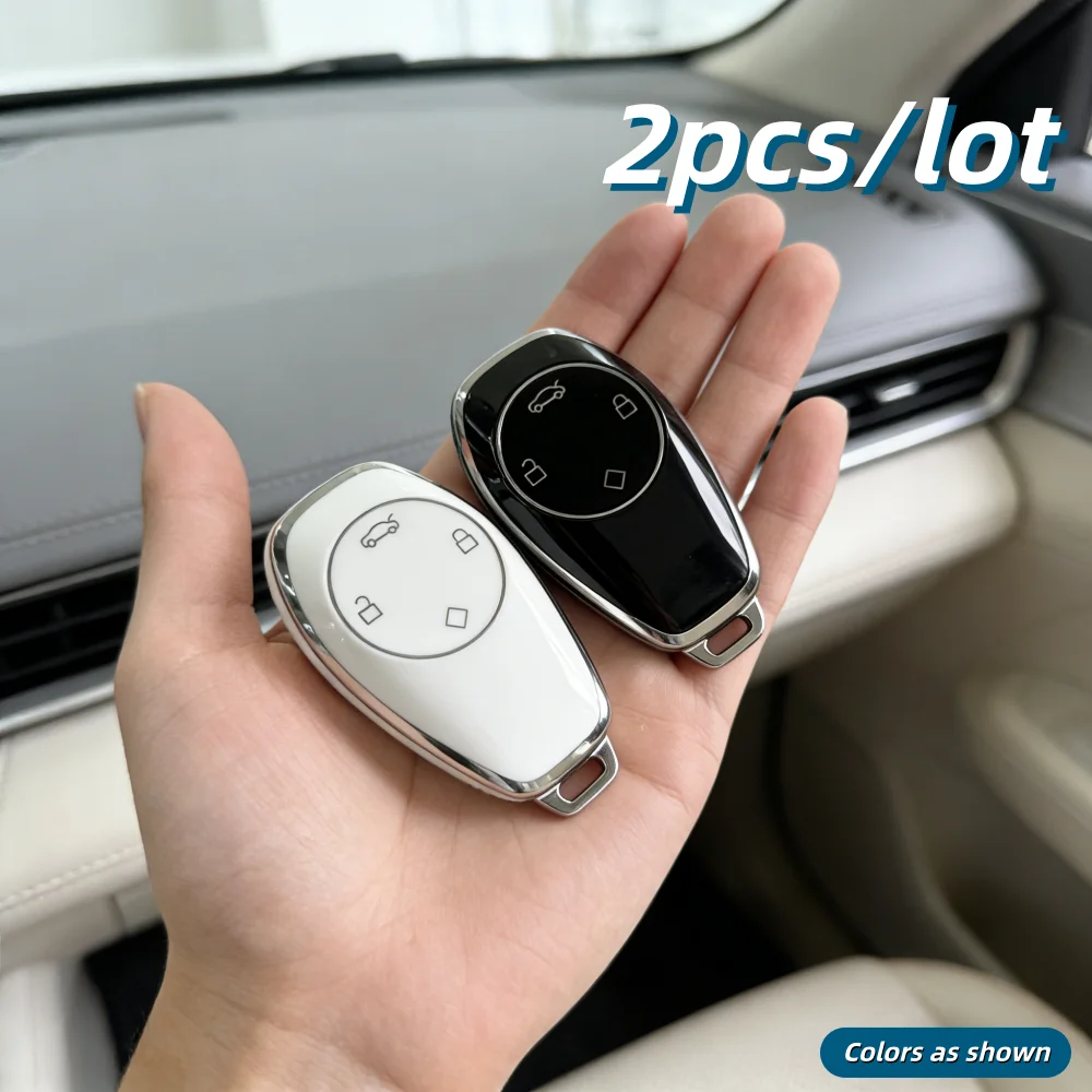 2pcs/lot Car Key Case Covers For LEAPMOTOR Zero Run t03 2022 c11 s01 C01, only fit for the car key shown in the image.