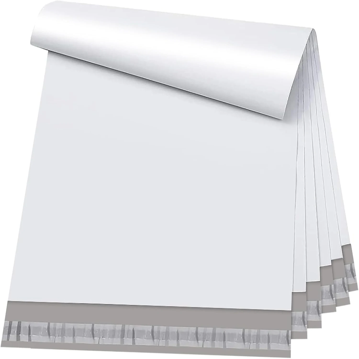 100 Pcs White Shipping Bags for Packaging Courier Bag Self Adhesive Seal Mailing Bag Small Business Supplies Envelope Storage